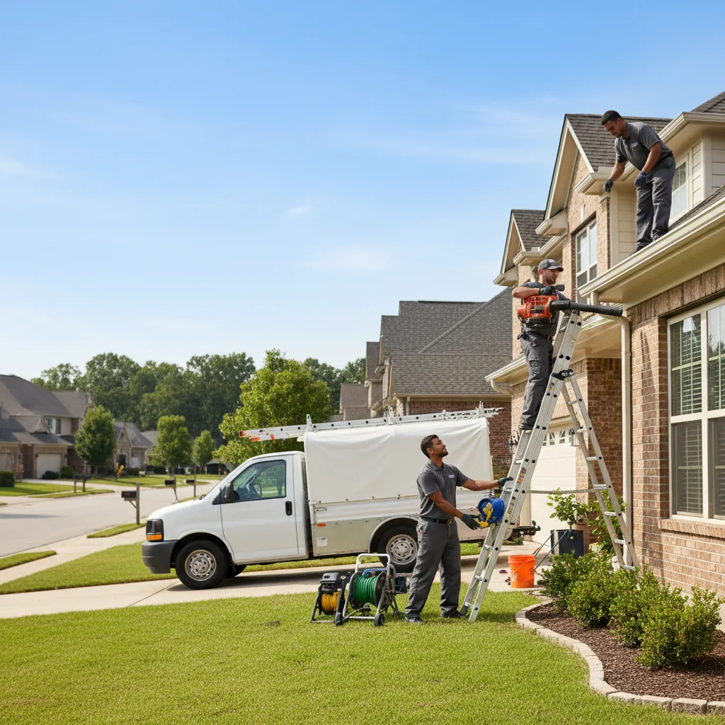 Home Gutter Service in Flovilla, GA near me
